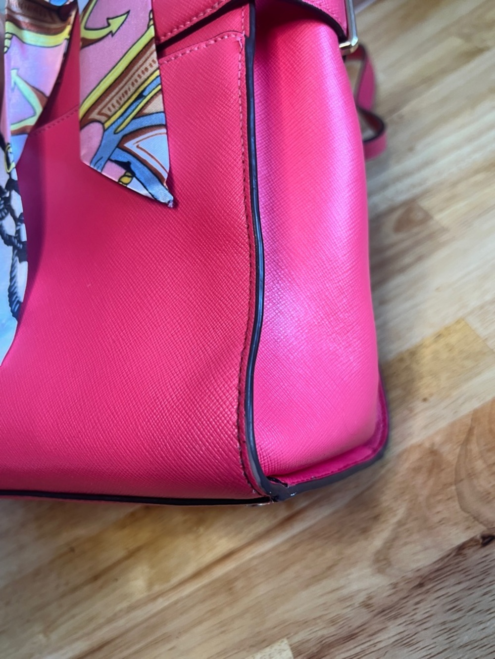 Kate Spade Medium Staci Satchel in Watermelon Gelato Crossbody - Picture 9 of 12